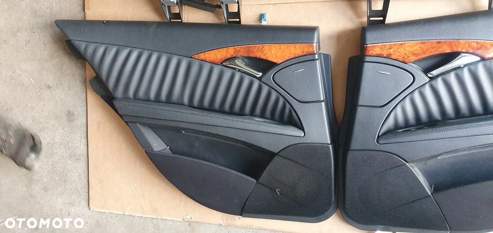 Fotele kanapa boczki komplet skóra elektryczne Mercedes E-Klasa W211 - 13