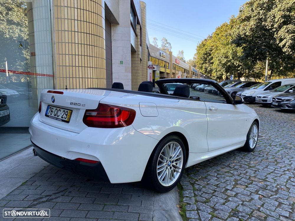BMW 220 d Cabrio Pack M - 3