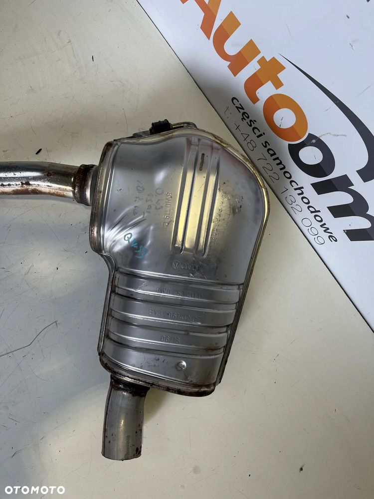 WYDECH TŁUMIK AUDI A4 B9 A5 8W 2.0 TFSI 8W0253411 - 2