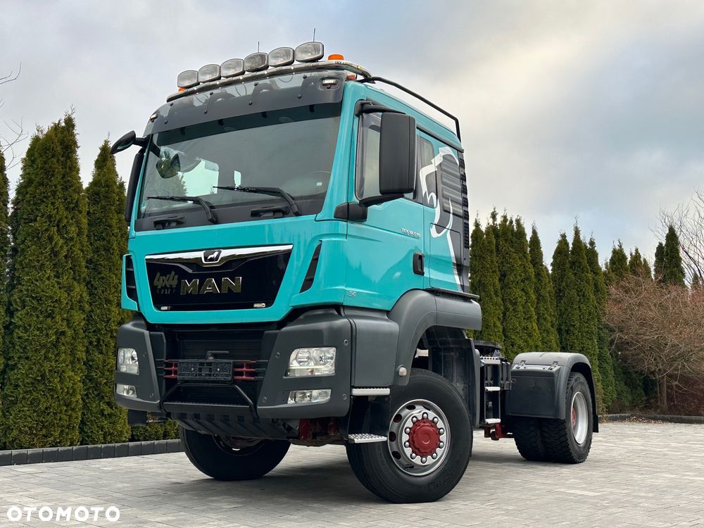 MAN / TGS / 18.510 / 4x4 / STAŁY NAPĘD + REDUKTOR  / ALLROAD / - 18