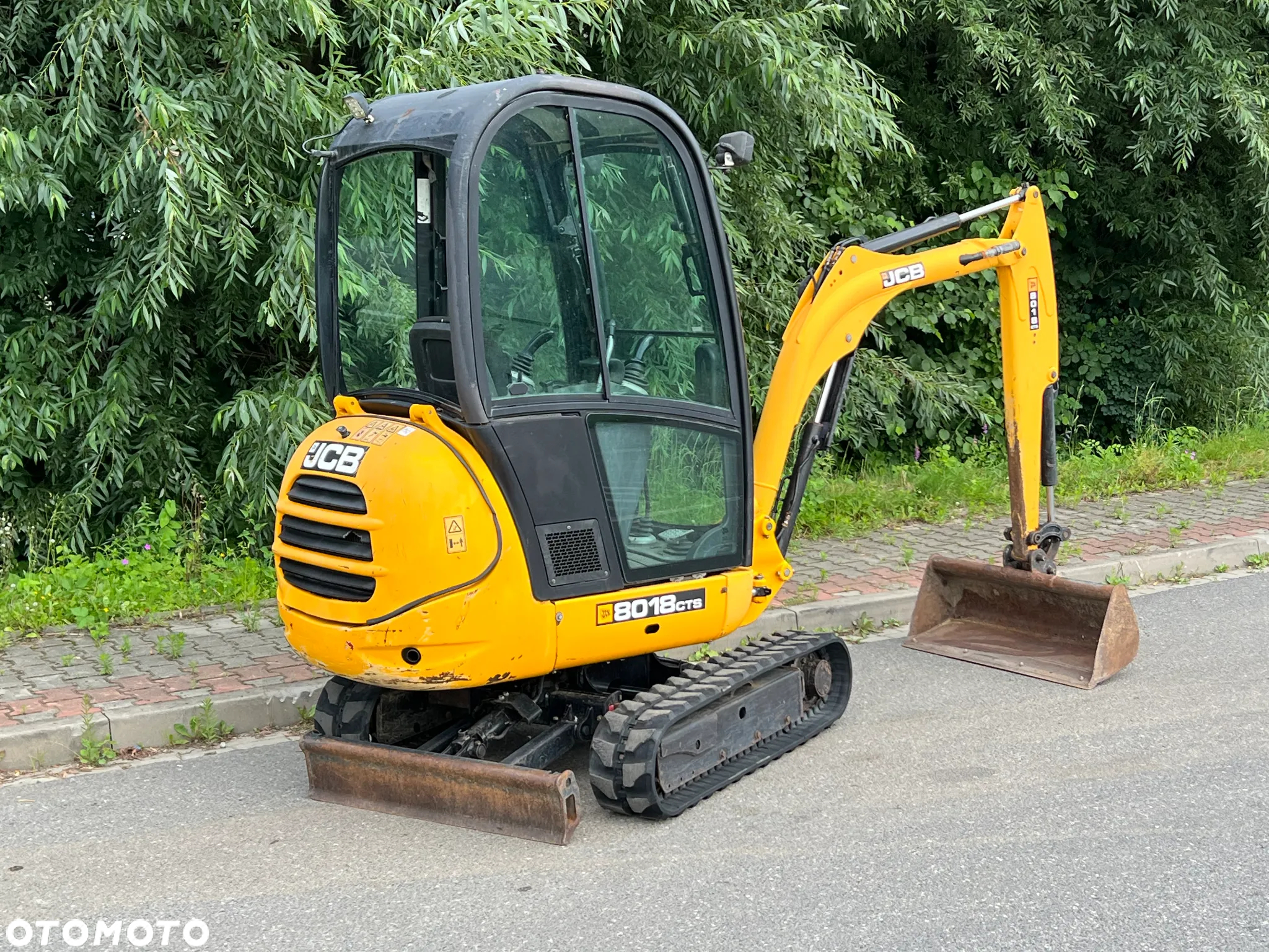 JCB MINIKOPARKA JCB 8018 3 Łyżki Stan IDEALNY - 15