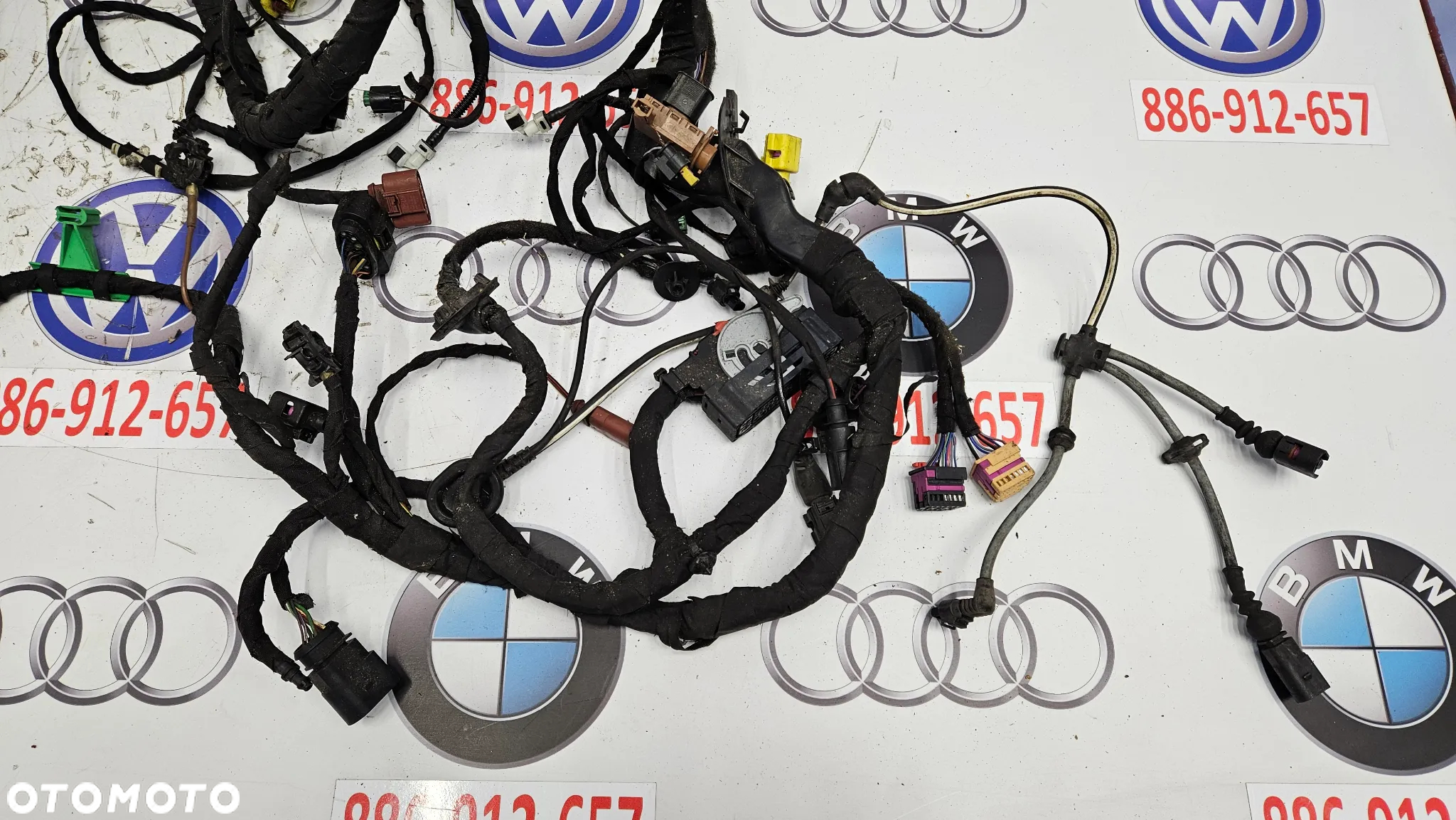 Instalacja wiązka Przewody kable Skrzynka BSI 2.0 TDI 240 KM CUA BI TURBO DSG VW Arteon 2019r - 19