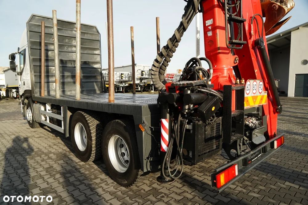 Iveco STRALIS  560 / 6X4 / DO DREWNA / DO DRZEWA / DO LASU /  HDS PALFINGER EPSILON  / UDŹWIG - 5 250 KG - 15