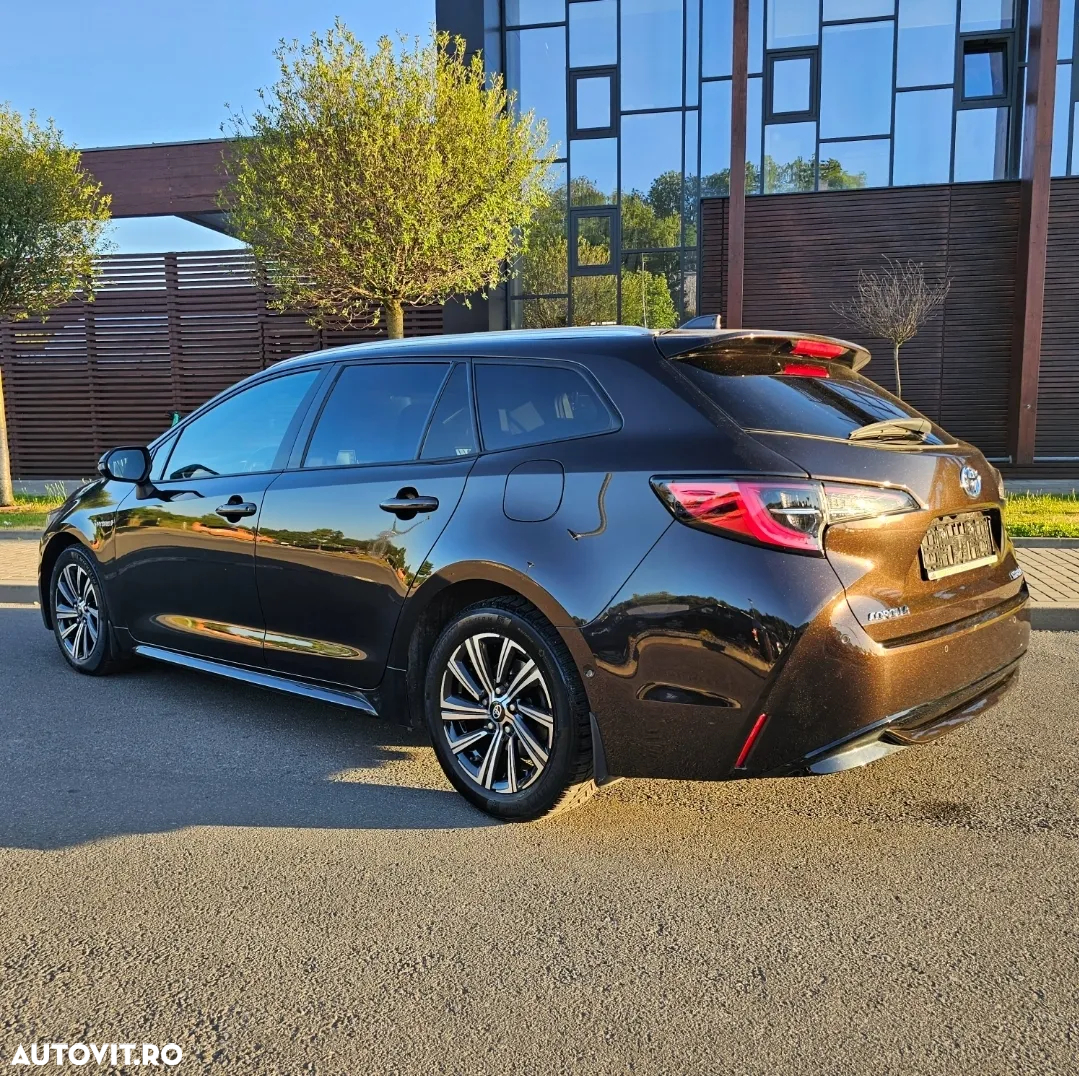 Toyota Corolla 2.0 HSD TS Exclusive tapiterie Neagra - 7