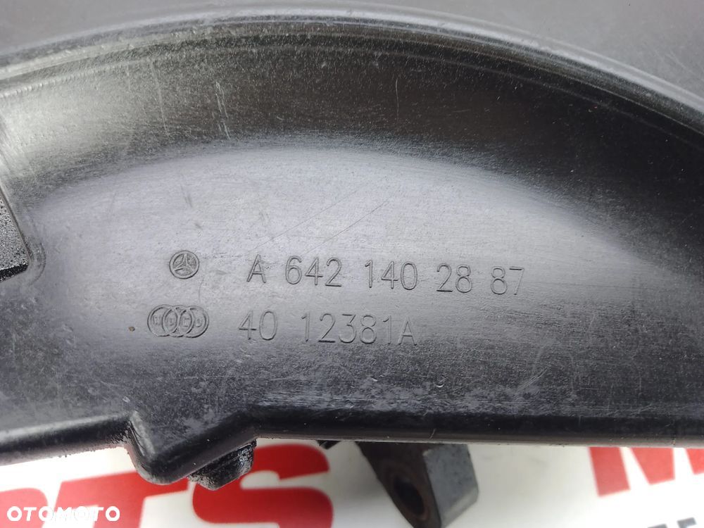 rura dolot tłumik szmerów mercedes w212 3.0 v6 cdi om642 a6421402887 - 3