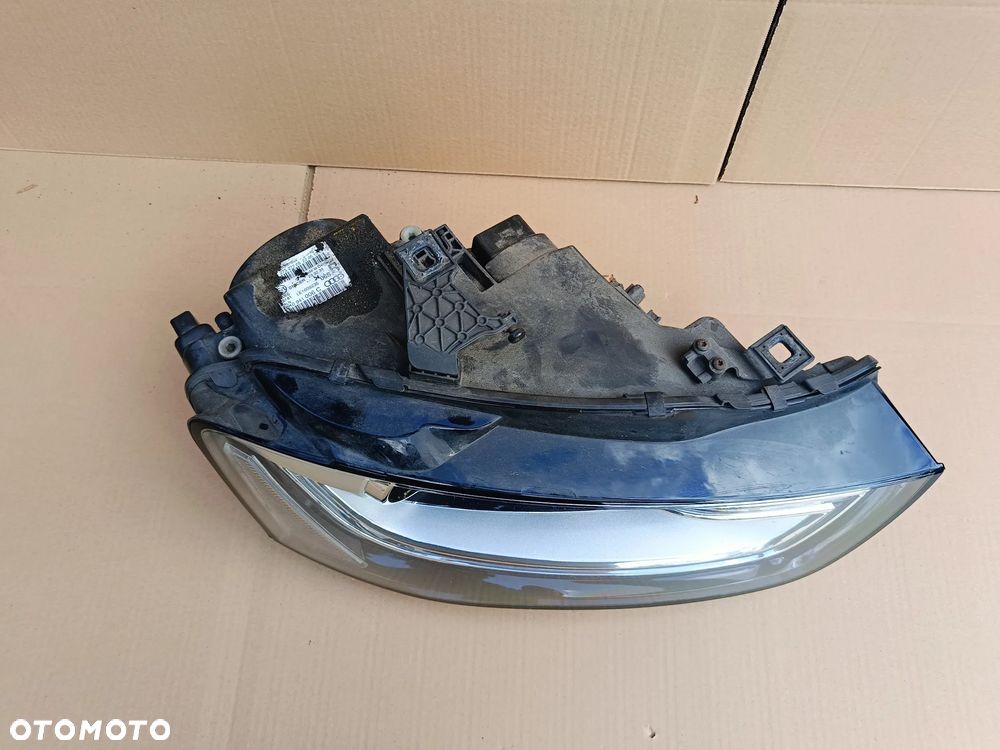 Bi-xenon przedni prawy LED Audi A4 B8 lift lampa prawa 8K0941006C - 4