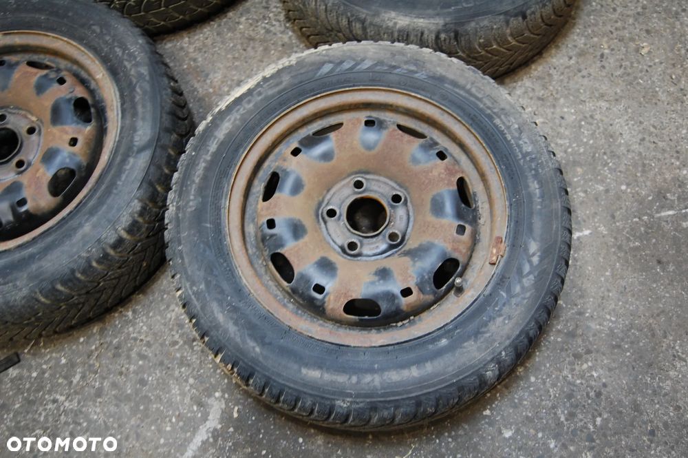 FELGI STALOWE + OPONY ZIMOWE 175/65R14 5X100 ET35 6J 6Q0601027H VW POLO IV SEAT IBIZA SKODA - 2