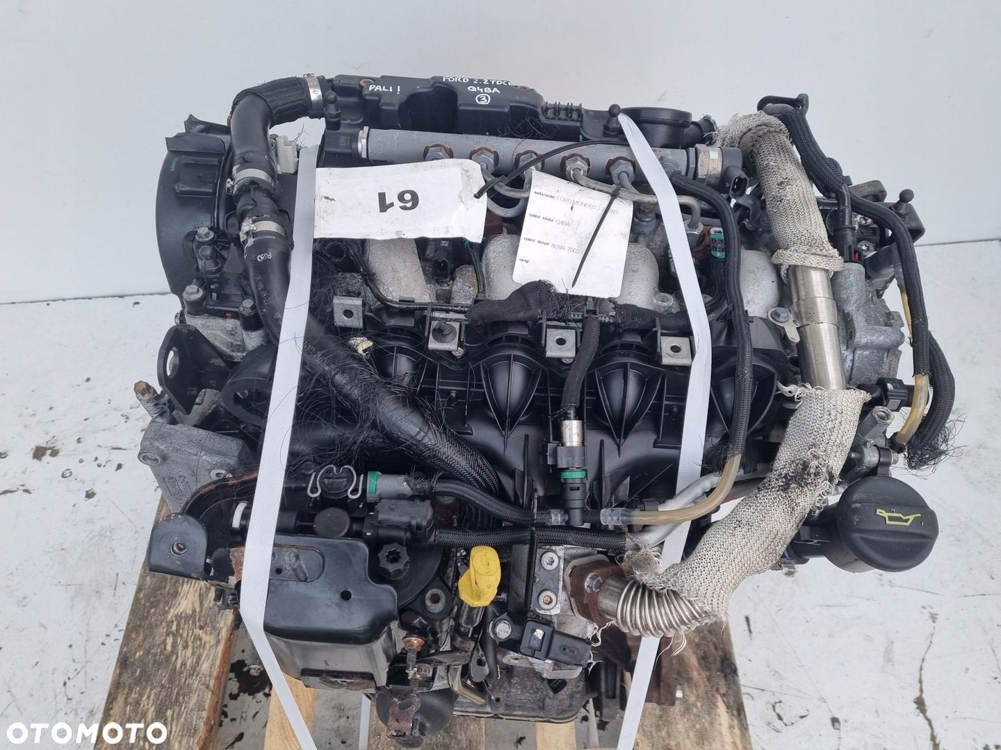 SILNIK KOMPLET Ford Mondeo MK4 2.2 TDCI 175KM 155tyś Q4BA - 3