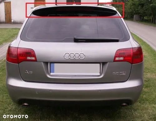 AUDI A6 C6 KOMBI SPOILER DASZEK PODKŁAD - 5
