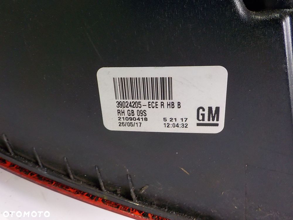 OPEL INSIGNIA A LIFT HB LAMPA PRAWA TYŁ TYLNA UK - 6