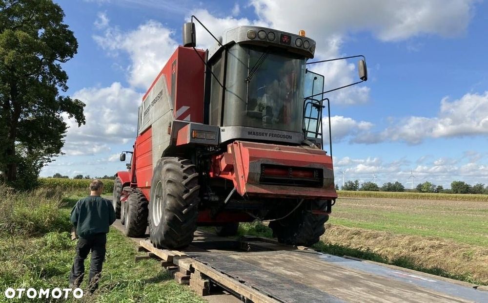 Massey Ferguson 7256 [CZĘŚCI] - Wózek Do Kombajnu Koło Pasowe Silnik Skrzynia Siekacz - 5