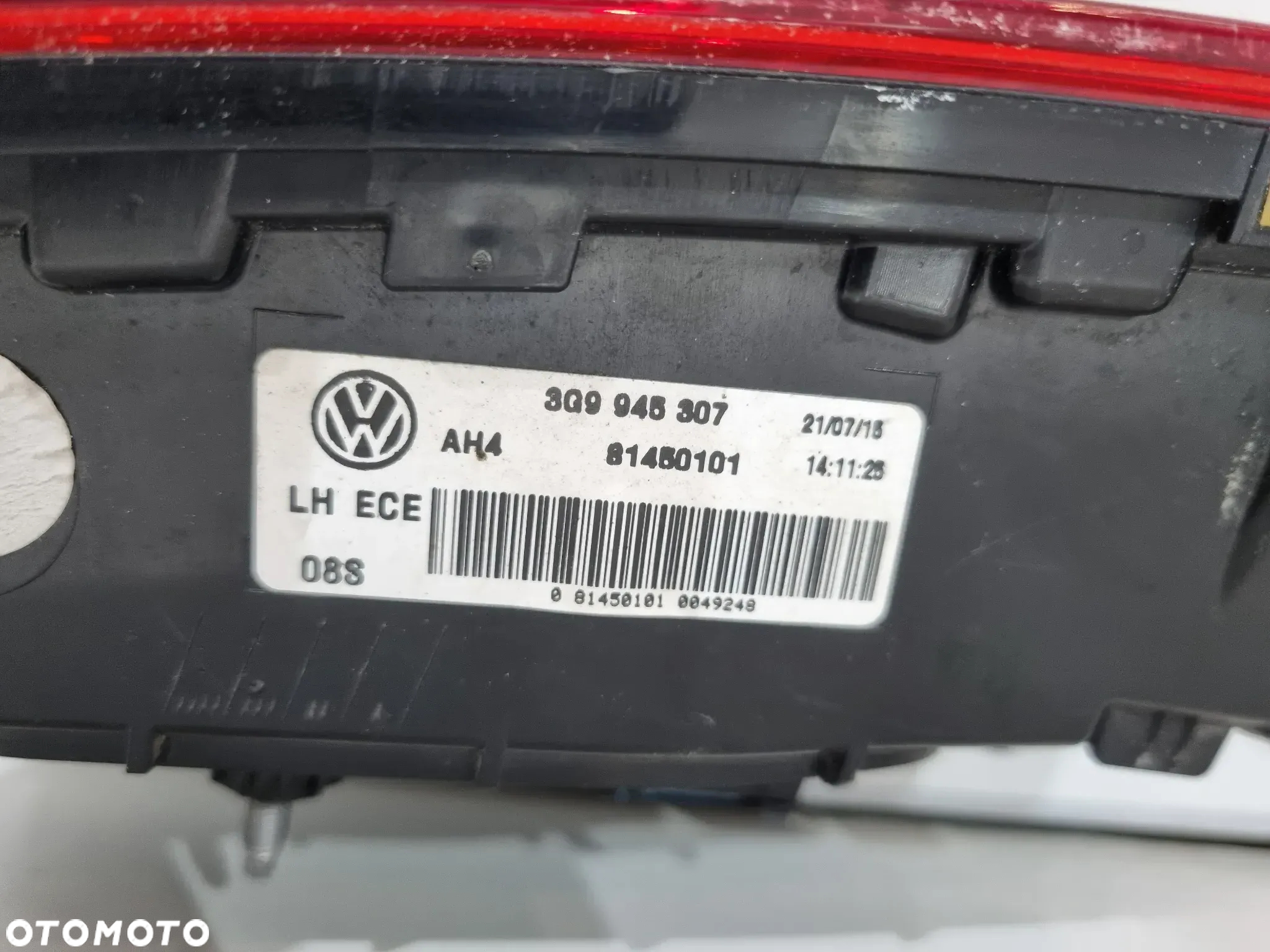 VW PASSAT B8 LIFT KOMBI LAMPA W KLAPE LEWA PRAWA LED 3G9945307 3G9945308A EUROPA - 7