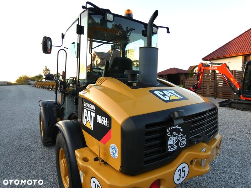 Caterpillar CAT 906H2 Z Niemiec / SZYBKA SKRZYNIA 35KM/H / Super Stan / - 18