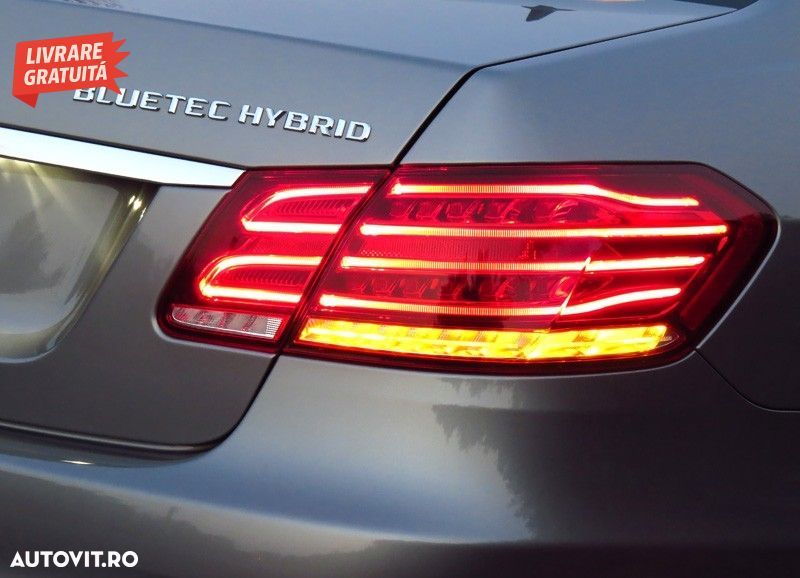 Stopuri LED Mercedes E-Class W212 (2009-2013) Facelift Design Rosu Clar- livrare gratuita - 8