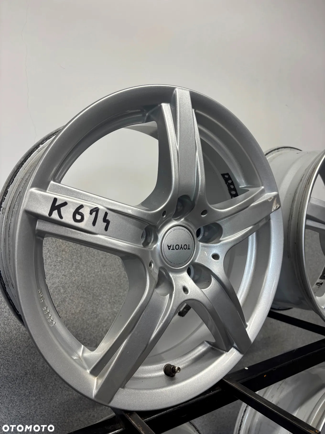 4 FELGI ALU. TOYOTA AURIS, AVENSIS,RAV4,COROLLA 16'' 6,5J ET39 RCD GERMANY, BROCK ALLOY WHEELS - 3