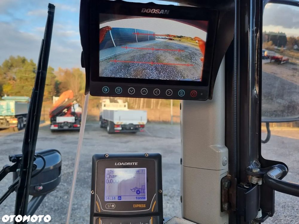Doosan DL 250 Ładowarka Kołowa 14,4t SUPER STAN Waga Kamera - 12