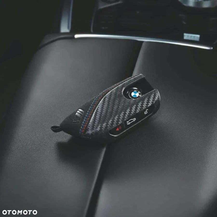 Oryginalne etui na kluczyk BMW MPerformance alcantara - 1