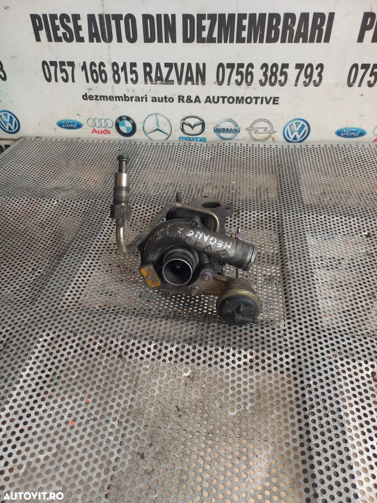 Turbo Turbina Renault Megane 2 Scenic 2 Clio 2 Kangoo Logan 1.5 Dci Euro 3 - Dezmembrari Arad - 1