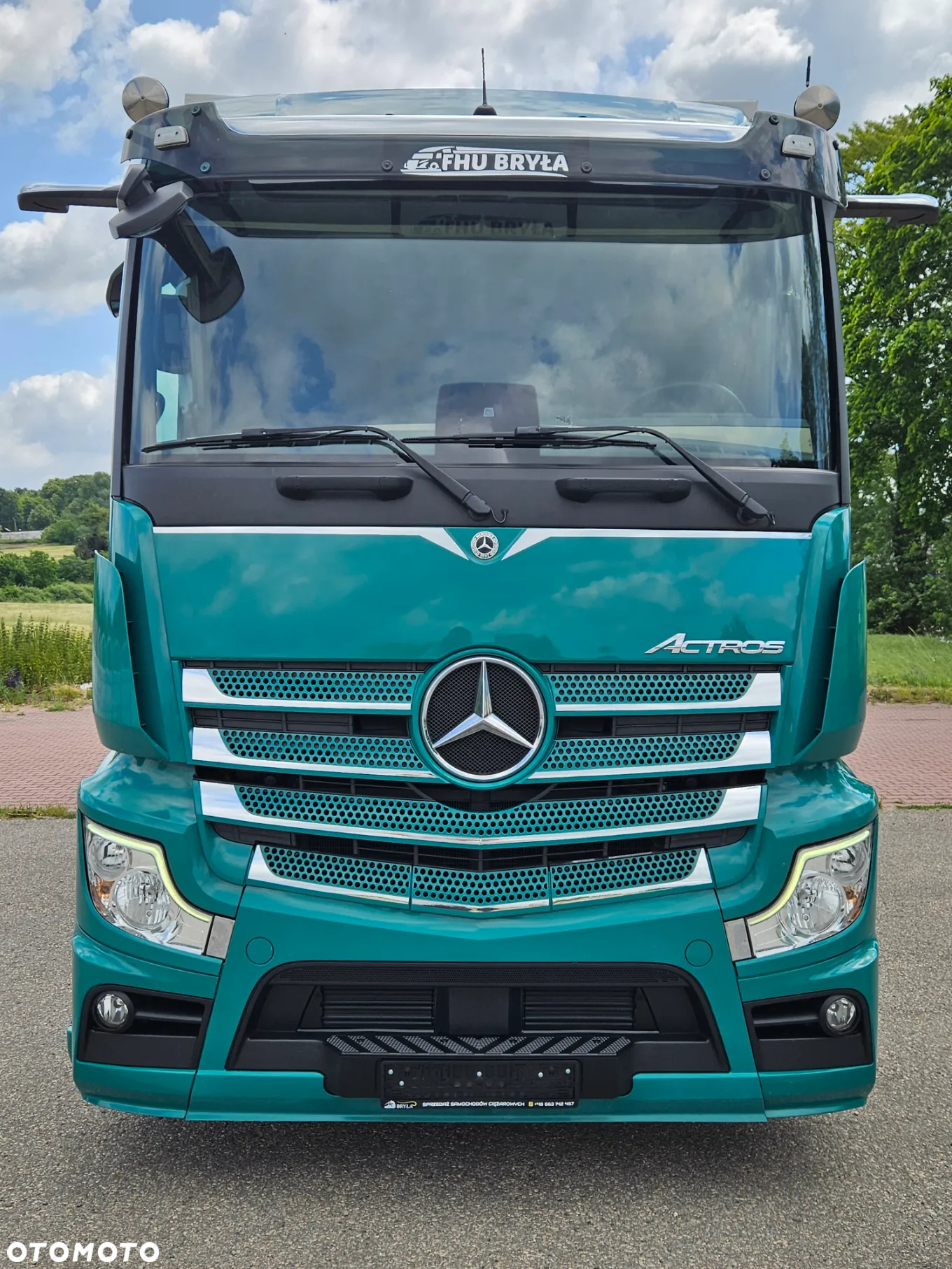 Mercedes-Benz ACTROS 1833 / BURTO-FIRANKA / WINDA / 18 PALET / 8600 ŁADOWNOŚĆ / AUTOMAT / DUŻY SILNIK / 10.2019  ROK / SYPIALKA / LEDY / KAMERY / VIRTUAL COCPIT/ JAK NOWY - 12