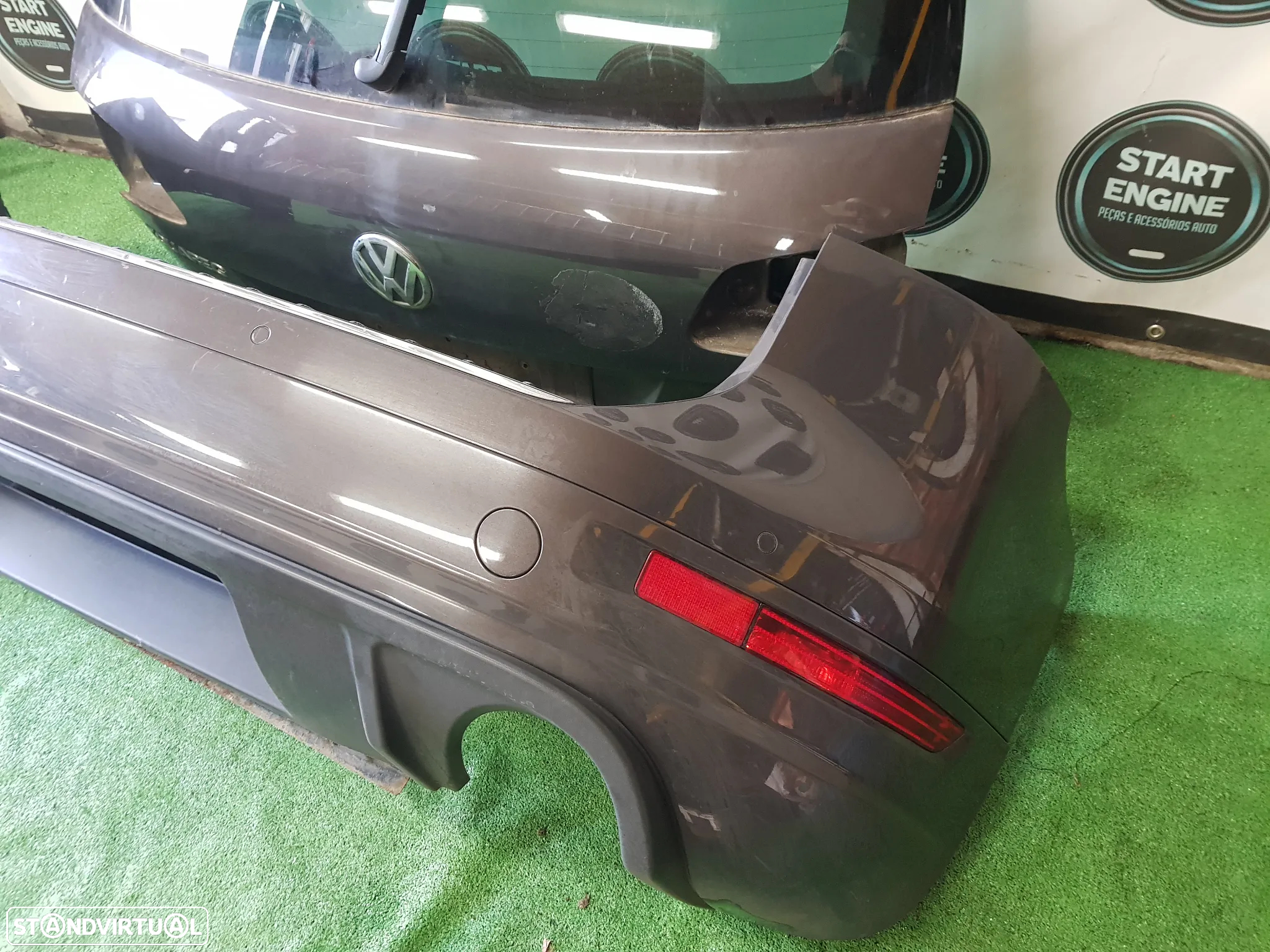 Tampa da Mala Para Choques VW Touareg II 7P 2011-2017 - 3