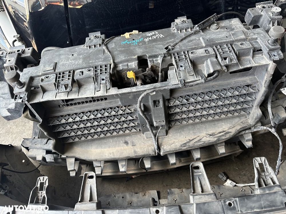 Fata completa FORD EDGE VIGNALE negru 2019 2020 2021 bara fata 4 senzori faruri capota trager radiator aripi - 6