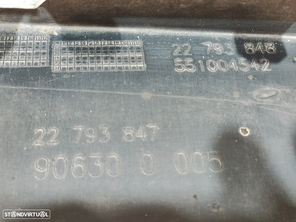 Parachoques traseiro trás original Opel Insignia A Carro Facelift com sensores de estacionamento - 9