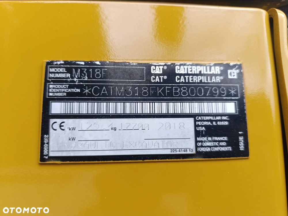 Caterpillar M318 - 3