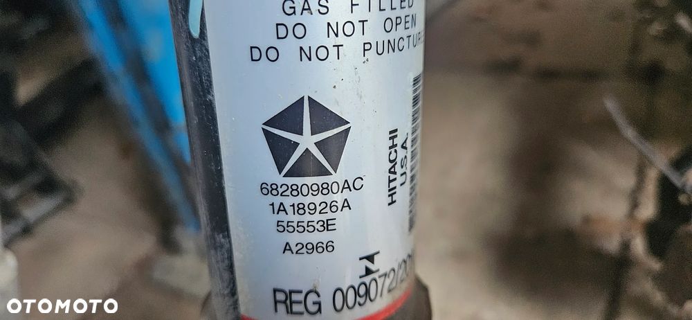 Dodge Durango III LIFT 2017- 3.6 V6 AWD RWD Amortyzator przód prawy lewy Amortyzator przedni prawy lewy Kompletny Sprężyna 68280975AC 68280974AC 68280974AC 68280980AC 68280981AC - 15