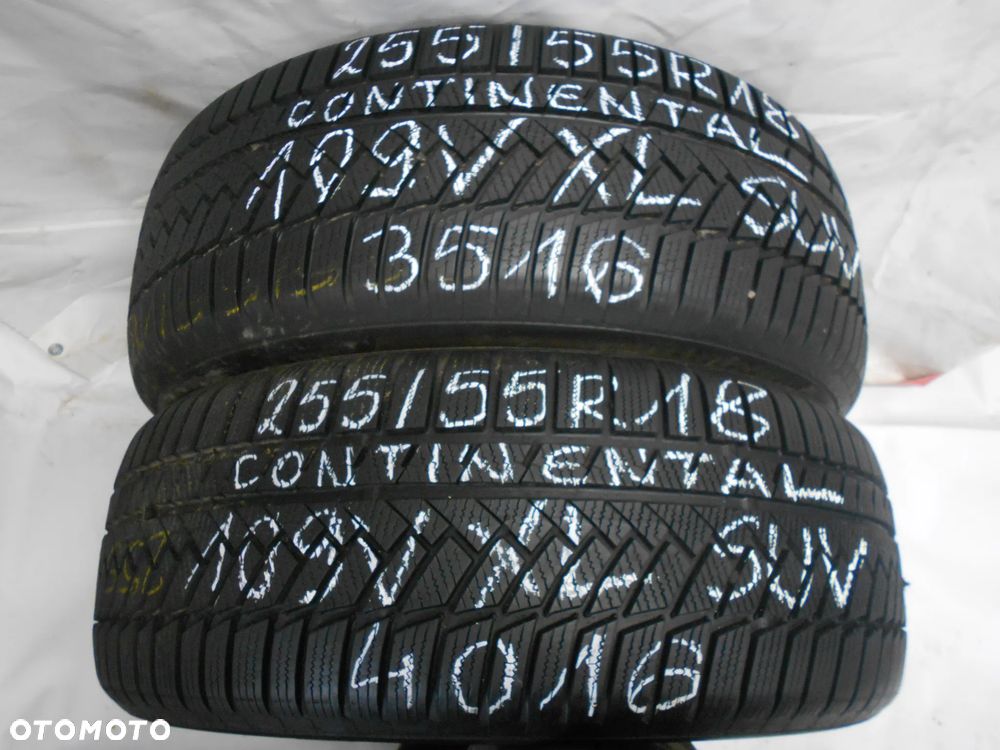 OPONY 255/55R18 CONTINENTAL WINTERCONTACT TS 850P XL SUV DOT 4016 7.6MM