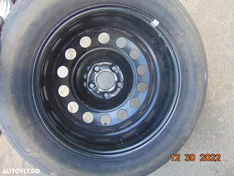 Roata rezerva Peugeot 506 308 3008 407 expert partner roata rezerva cu - 2