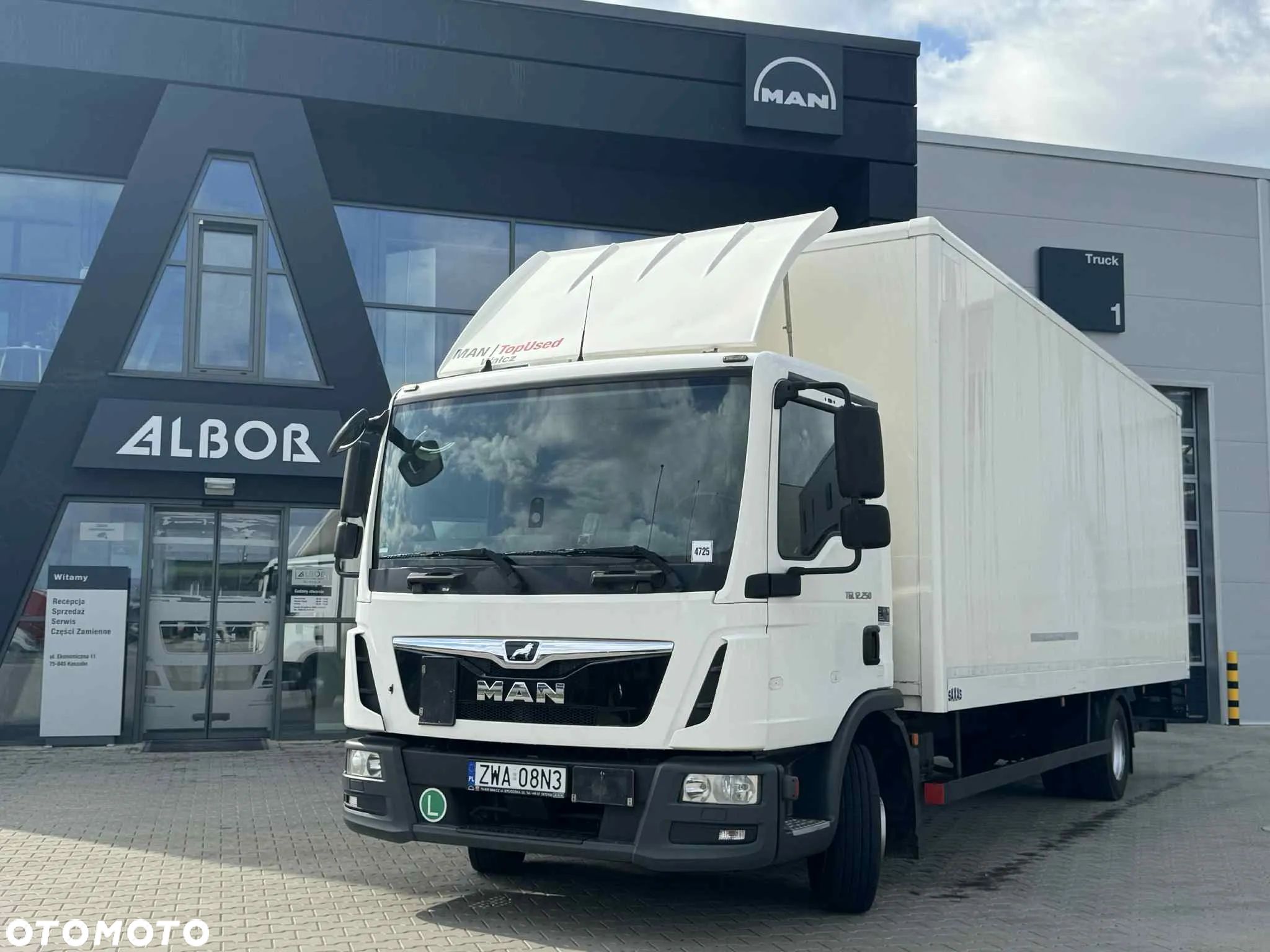 MAN TGL 12.250 KONTENER + WINDA - 1