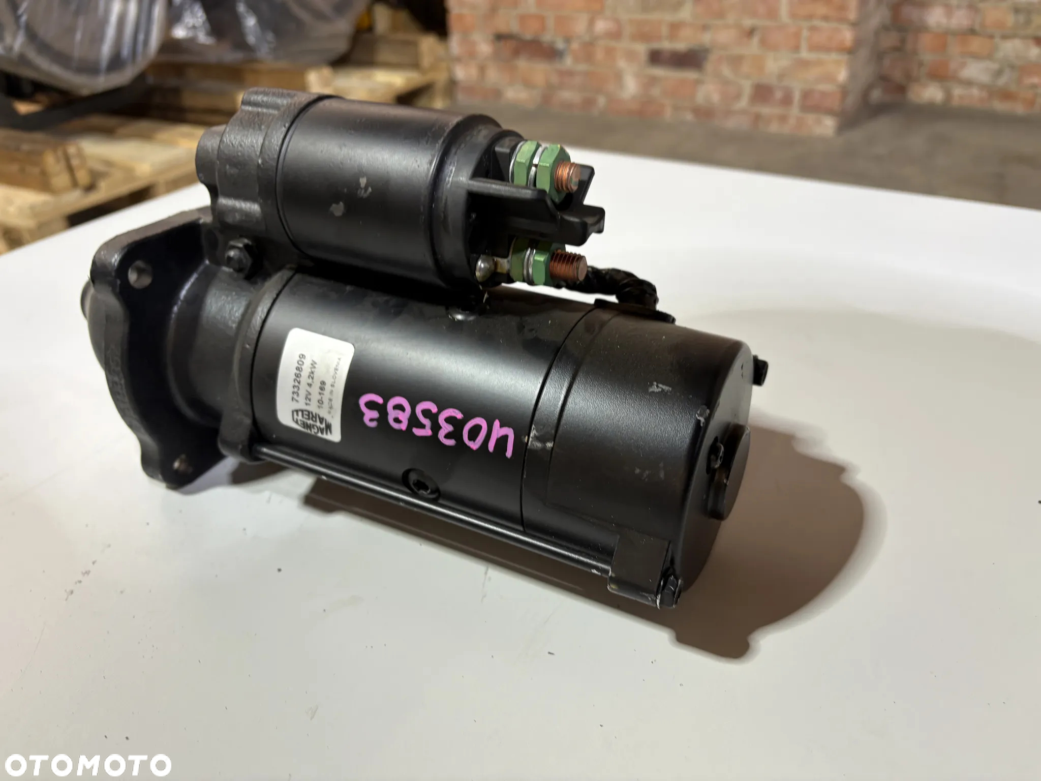 FV23% Nowy Rozrusznik 12V 4,2kW 73326809 Perkins Deutz CHN Case Fendt John Deere JCB Manitou - 8