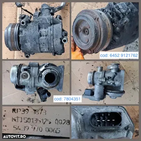 Anexe motor M57N2 Bmw X5 E70 3.5 biturbo SD 335 E92 X6 E71 turbina rezervor vacuum racitor gaze compresor Ac racitor ulei cutie viteze alternator electromotor pompa inalta presiune - 9