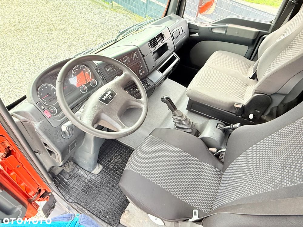 MAN * TGM 18-280 MAN 4x4 HDS Palfinger PK10500 * Kiper Wywrotka * Bardzo Dobry Stan - 12