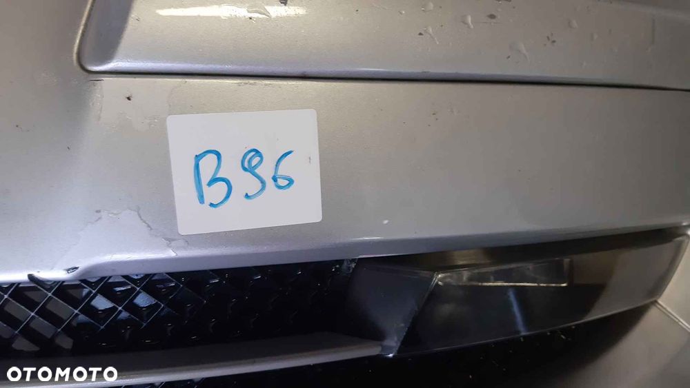 ^ ZDERZAK PRZÓD PRZEDNI DO BMW E87 SERIA 1 LIFT FL TITANSILBER SREBRNY HALOGENY - 3