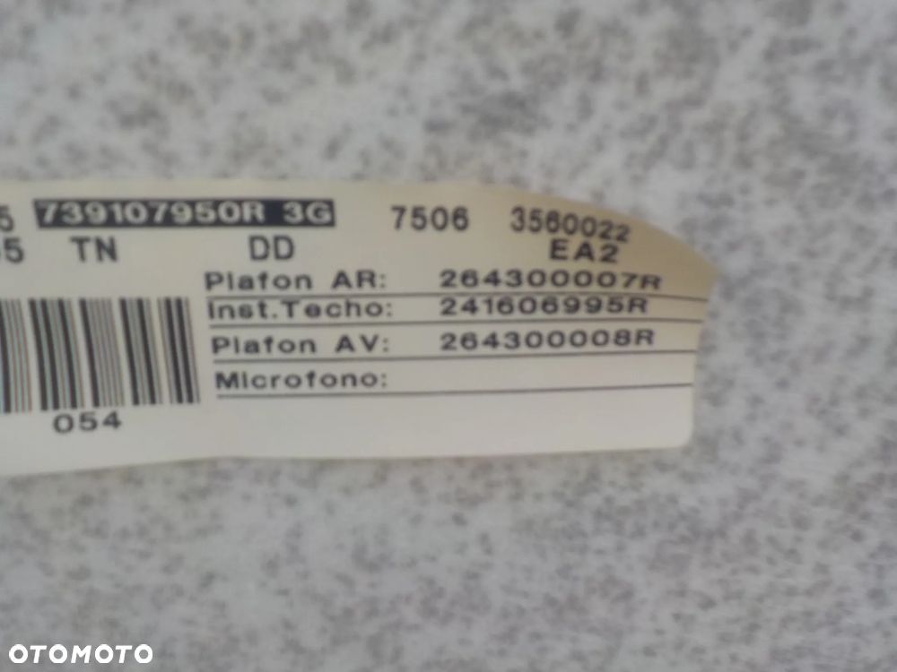 RENAULT MEGANE III COUPE PODSUFITKA 739107950R - 6