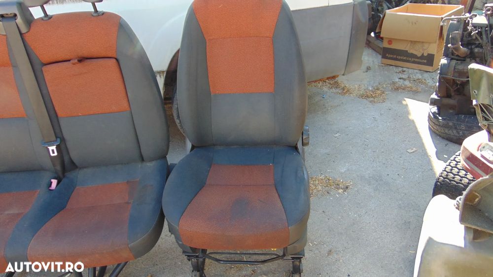 Scaun sofer+bancheta dubla Fiat Ducato/Citroen Jumper/Peugeot Boxer an 2006-2014 - 2
