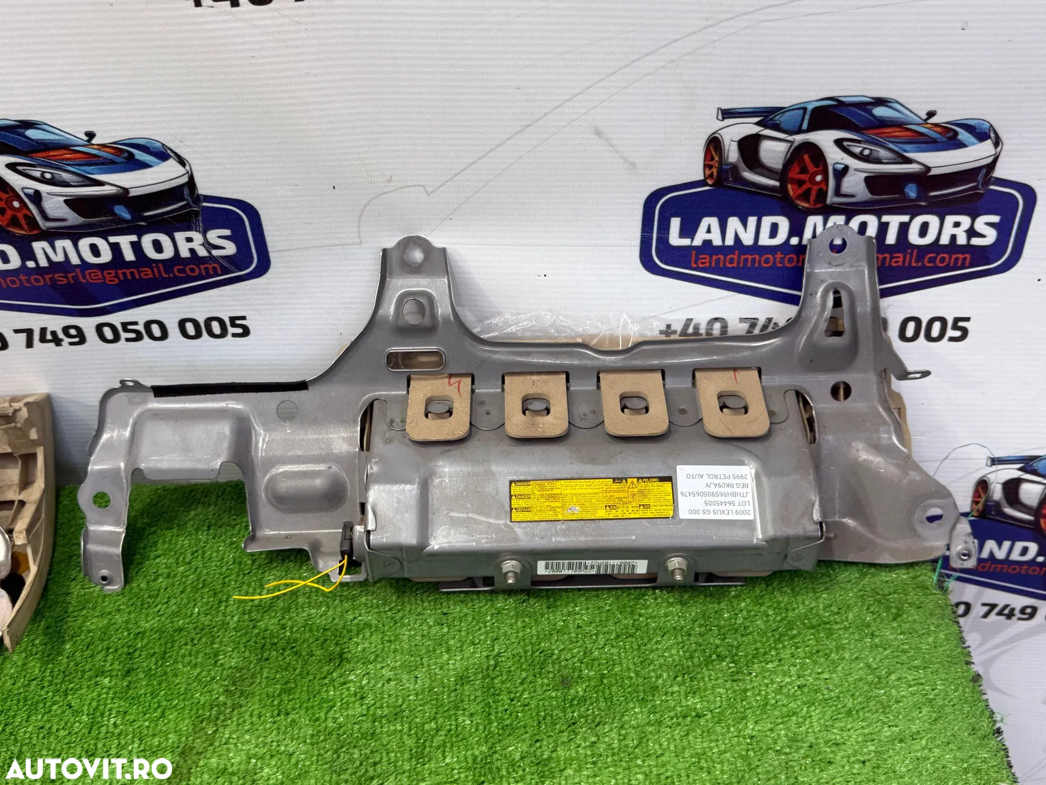 AIRBAG GENUNGHI + AIRBAG PASAGER LEXUS GS 300 III 2009 3.0 BENZINA COD OEM 7396030080 7399030030A0 2005-2011 - 5