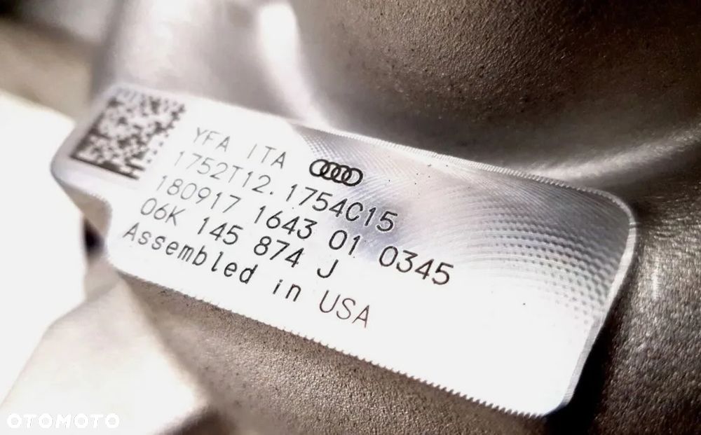 Nowa turbina turbosprężarka VW AUDI 2.0 TSI 06K145874J - 6
