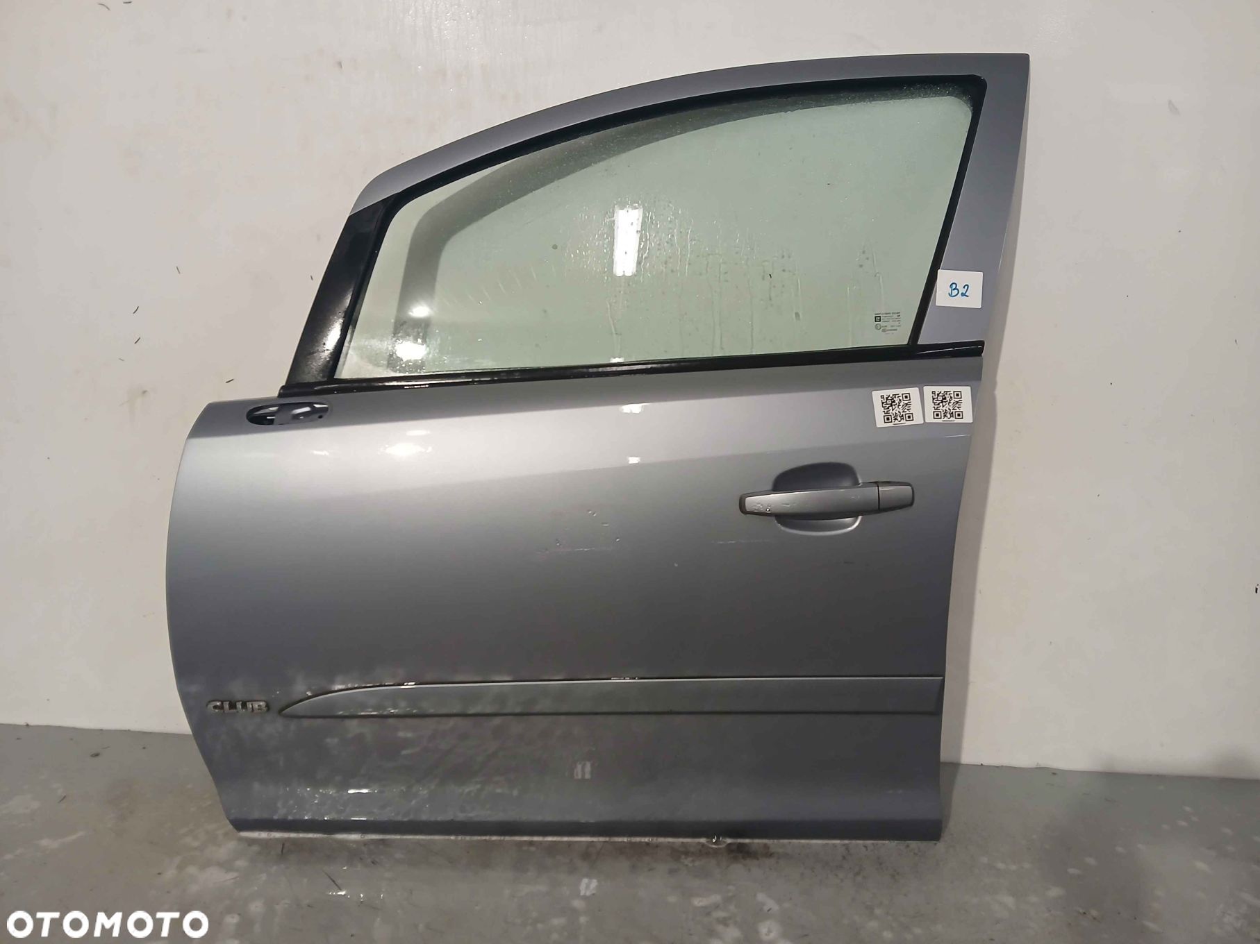 + DRZWI PRZÓD PRZEDNIE LEWE OPEL CORSA D Z163 SZARE 5D 5 DRZWI HB - 1