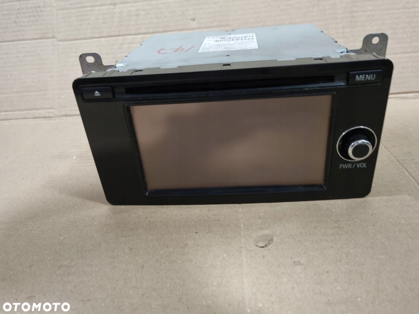 MITSUBISHI L200 V 15- RADIO DVD CD 8701A599 dy-5mw3r69-t-12 - 1
