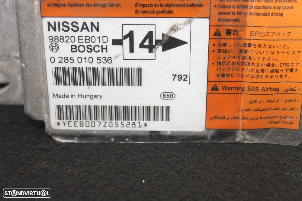 Centralina de Airbag Nissan Navara - 2
