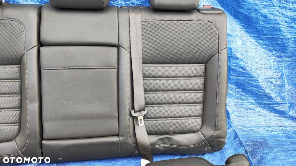 KANAPA TYŁ TYLNA SIEDZISKO OPARCIE SKÓRA WENTYLOWANA OPEL INSIGNIA A SEDAN EUROPA - 4