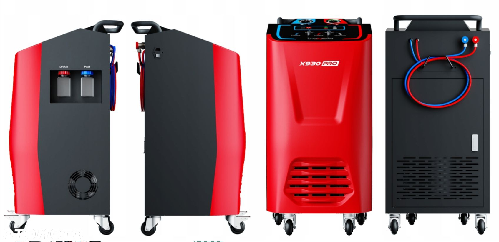 STACJA SERWISU KLIMATYZACJI AUTOSCAN X930PRO R134a lub R1234yf JĘZYK POLSKI - 6
