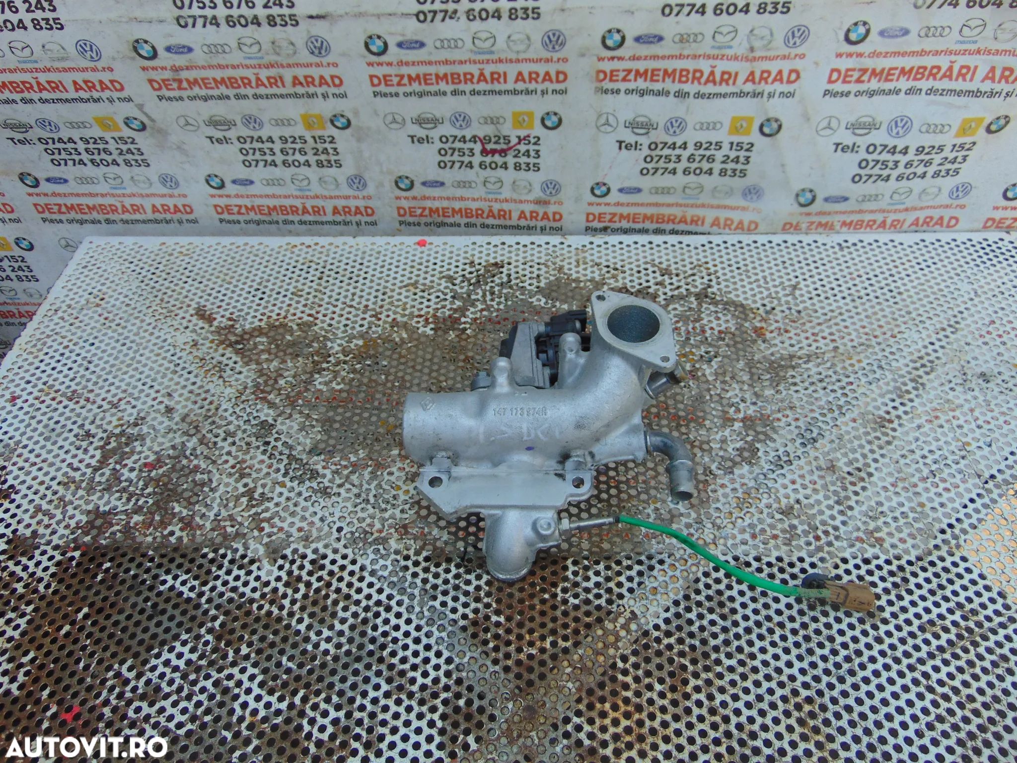 Corp EGR Renault clio 4 1.5 dacia duster cod 147173974r megane 4nissan qashqai captur kadjar kangoo scenic euro 6 sandero logan dokker lodgy - 1