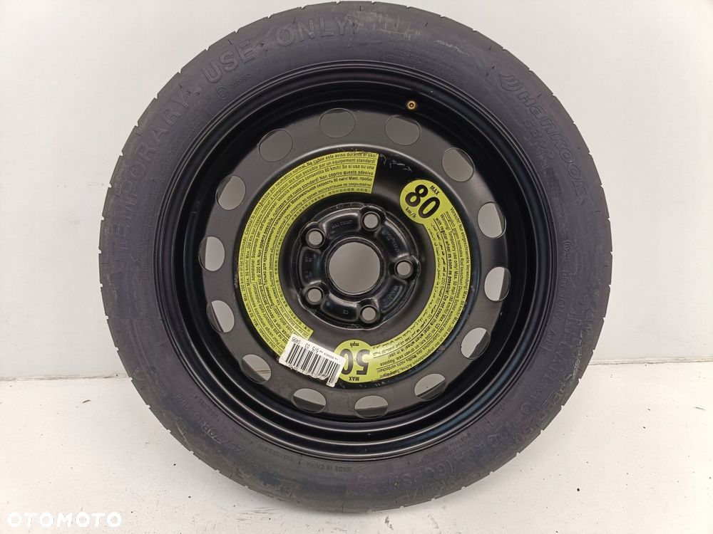KOŁO DOJAZDOWE Audi Seat Vw Golf VI 125/70 R16 1K0601027AL 5x112 dojazdówka - 2