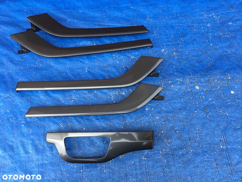 AUDI Q7 SQ7 4M S-LINE / JQ2 / DEKORY DEKOR / LISTWA LISTWY KONSOLI DRZWI / EUROPA / KOMPLET - 1