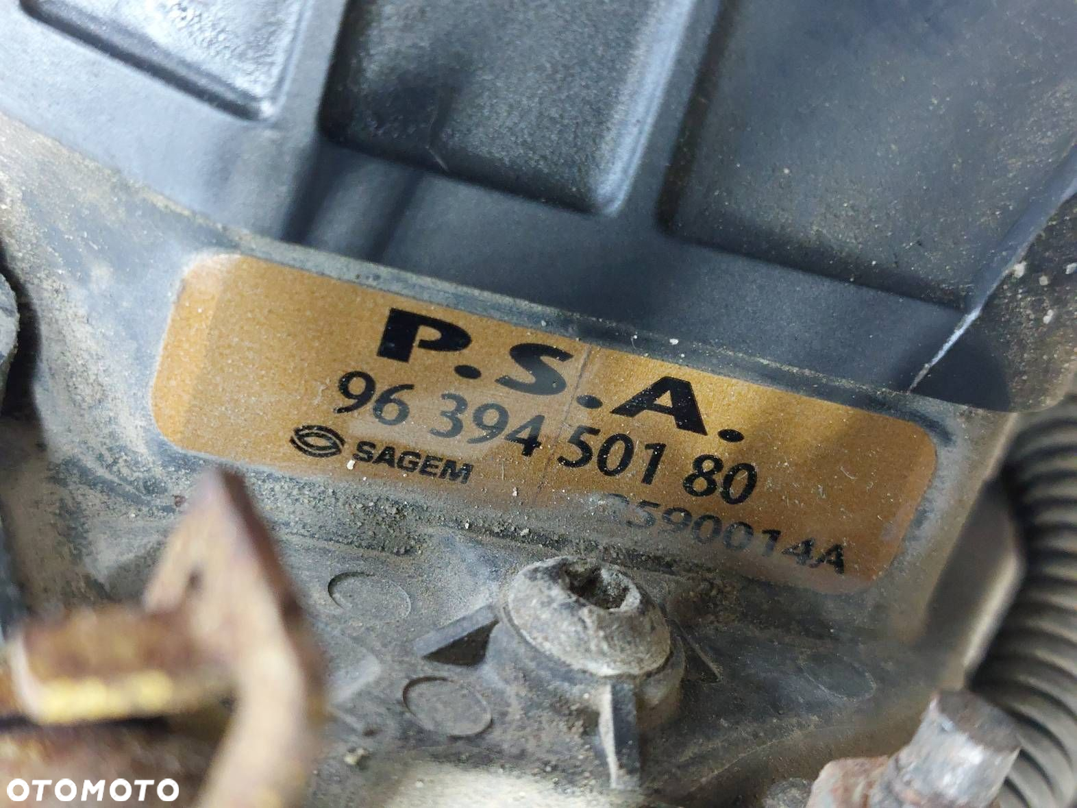 POMPA POWIETRZA WTÓRNEGO CITROEN C5 I 1.8 16V 9639450180 - 5