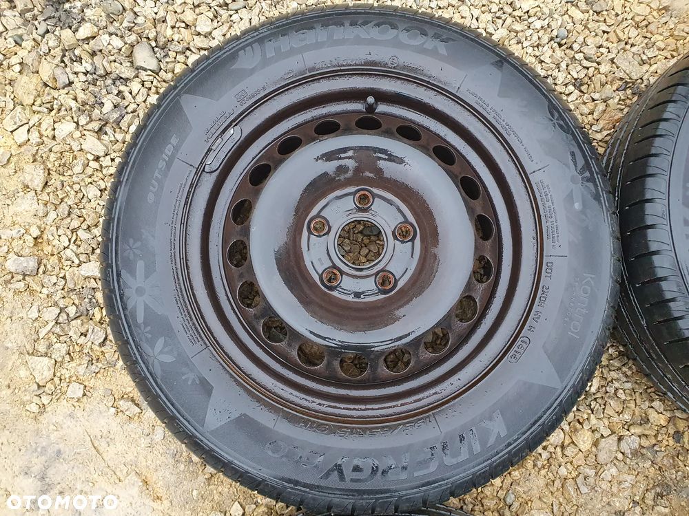 4x KOŁA LETNIE 15 FELGI VW 5x112 1K0601027C OPONY HANKOOK KINERGY ECO 195/65/R15 KOMPLET 4 SZTUKI - 5