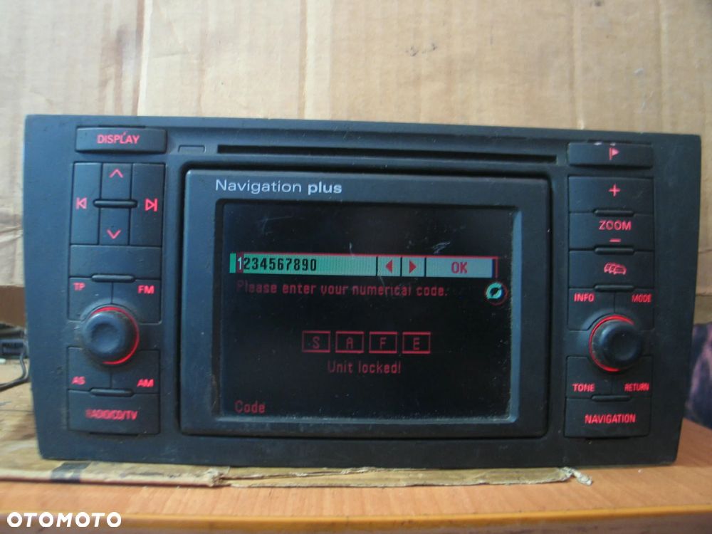 radio radioodtwarzacz nawigacja navi plus audi A6 C5 4B0035192K - 4